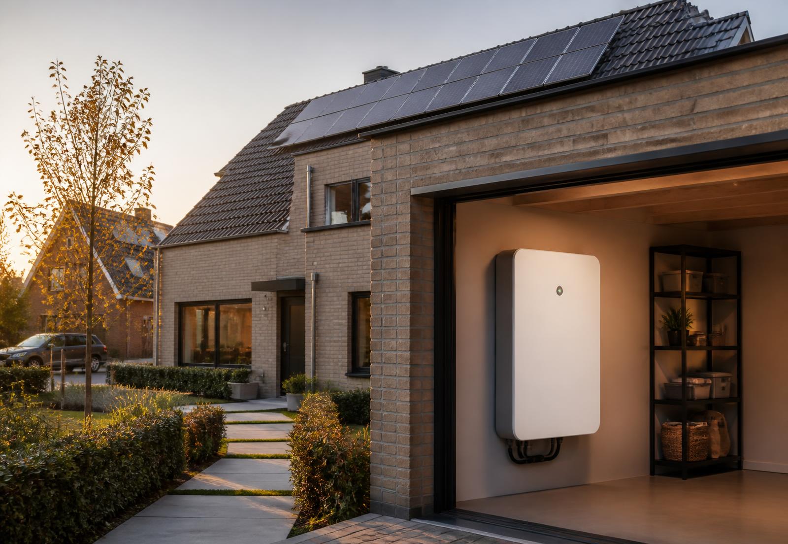 Thuisbatterij van Navito in een woning